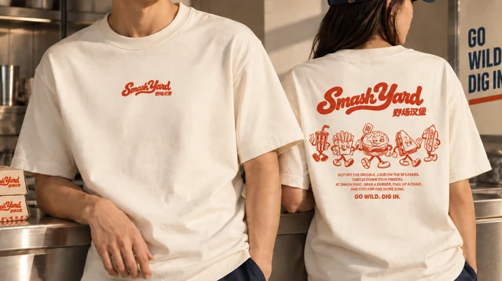 SMASH YARD汉堡品牌设计 · 画板9
